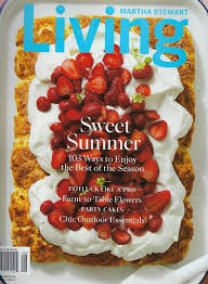 Martha Stewart Living Magazine June 2019 Sweet Summer