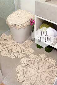 Today's post will introduce you how to crochet owl bathroom set with free pattern. Free Crochet Bathroom Set Free Crochet Patterns Diy Crafts