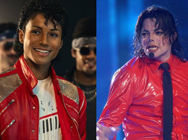 How does Michael Jackson movie handle child sex abuse allegations?