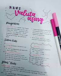 Kurs Valuta Asing Handlatteringindonesia Lattering Studygram Studygramindonesia Studytips Bujo Latteringart Buku Tulis Buku Buku Catatan