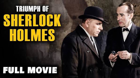 THE TRIUMPH OF SHERLOCK HOLMES | Full Length FREE Classic Crime Movie |  English