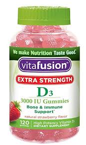Vitafusion Fuerza Adicional De Vitamina D3 Gomitas 120 Conde Extra Strength Biotin Vitamins For Hair Growth Hair Vitamins