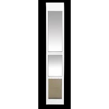 The pet door, typically an acrylic unit is installed in a section of the glass or door, allowing free access to the outdoors for your pet. Petsafe Sliding Glass Cat And Dog Door Insert Great For Rentals And Apartments Small Medium Large Pets No Cutting Diy Installation Walmart Com Walmart Com