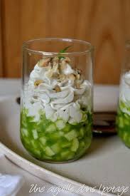 Verrine De Concombre A La Creme De Chevre Aux Noix Verrine Concombre Concombre A La Creme Concombre