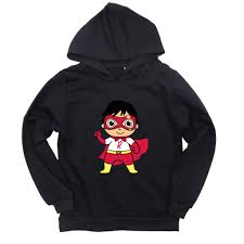 Unique ryans world cartoon stickers designed and sold by artists. Ryans World Hoodie Boys Girls Ryan S World Youtube Toy Review Hooded Sweatshirt Kids Cute Cartoon Panda Jumper Children Long Sleeve Shirts Sweater Pullover Tops Clothing Clothes Buy Online In Bahamas At Bahamas Desertcart Com