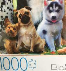 We may earn commission from links on this page, but we only recommend product. Milton Bradley Big Ben Dog Dogs Jigsaw Puzzle 1000 Pieces Sealed New Hasbro Ebay