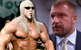 Let me tell you somethin'! The only reason Triple H is where he's at is  'cause he married the boss's daughter! That's it! If it wasn't for  Stephanie, that punk'd still be