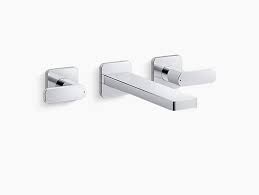 Parallel Wall Mount Bath Filler Trim