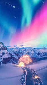 Colorful Aurora Wallpaper Iphone Android Northern Lights Wallpaper Nature Photography Nature Wallpaper