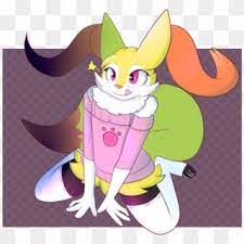 The supposedly fictional pokémon called braixen, the fiery magician. Braixen Tf Tg Tf Tg Red Clipart 4829494 Pikpng