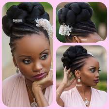 Then, create a loose braid, secured with a tie, keka heron, hairstylist and owner of the. Wedding Hair Style Natural Hair Wedding Natural Hair Updo Wedding Natural Hair Updo