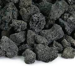 Where to buy lava rock for fire pit. Fire Pit Essentials 10 Pound 3 4 Inch Medium Black Lava Rock For Fireplace Fire Pit Amazon De Garden