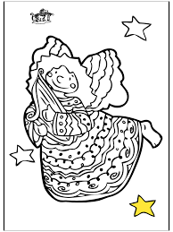 An angel to colour, or perhaps father christmas and his. Christmas Angel Coloring Pages Christmas