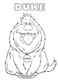 These puppy coloring pages printable are extremely cute and adorable. The Secret Life Of Pets Free To Color For Kids The Secret Life Of Pets Kids Coloring Pages