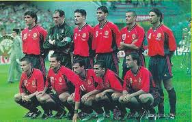 Cronaca della partita completa della torneo olimpico. Seleccion Espanola De Futbol Recorte De 1998 Kaufen Alte Fussball Poster In Todocoleccion 38470817