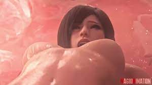 Resident Evil Ada Wong Fucked & Cumflated by Bizzare Tentacles
