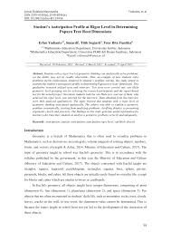 Maybe you would like to learn more about one of these? Pdf Student S Anticipation Profile At Rigor Level In Determining Papaya Tree Root Dimensions