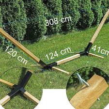 H Ngematte Gestell H Ngemattengestell Holzgestell Hartholz H Ngeliege Stabil Relax Kaufen Bei Gartendiy In 2020 Outdoor Diy Projects Diy Hammock Hammock Stand Diy