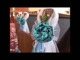 ¡definitivamente…casi todas hemos soñado con ese momento encantado en el que avanzamos por. Arreglo Para Decorar La Iglesia Para Boda O Quinceanera Youtube