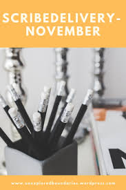 Scribedelivery November November Stationary