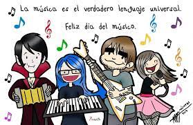 Feliz Dia Del Musico Azucar Y Sal Feliz Dia Dia De La Musica Frases De Musica