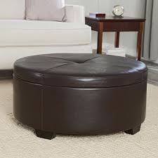 Surely, the idea of having an ottoman coffee table may not occur in your mind. Round Coffee Table Fabric