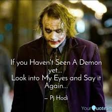 Best Joker Quotes Status Shayari Poetry Thoughts Yourquote Batman quotes batman quotes in hindi clown gary oldman heath ledger heath ledger quotes joker joker quotes oscar the dark night गैरी ओल्डमेन जोकर द डार्क नाइट बैटमैन हीथ लैजर. joker quotes status shayari poetry