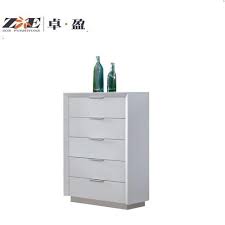 Other storage solutions for a small bedroom include a small bedroom dresser and a narrow depth dresser. China Top Sale Modern Home Furniture Elegant Pure White Laquared Tall Boy Side Cabinet Design Drawer Chest Photos Pictures Made In China Com