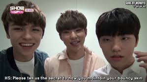 [ENG] 160531 Secretive Seventeen (Hoshi, Dino, Vernon)- Showchamp backstage
