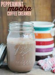 Peppermint Mocha Coffee Creamer Recipe Mocha Coffee Creamer Recipe Coffee Creamer Coffee Creamer Recipe