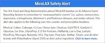 Laxative use can result in rebound constipation, which may include trapped gas in the intestines. What Are The Side Effects Of Miralax