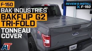 2015 2020 F 150 Bak Industries Bakflip G2 Tri Fold Tonneau Cover Review Install Youtube