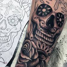 Check spelling or type a new query. 100 Sugar Skull Tattoo Designs For Men Cool Calavera Ink Ideas
