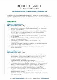 Motivated document controller with over 7 years of organizational expertise. Document Controller Resume Samples Qwikresume