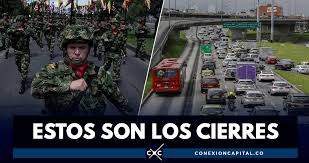 Según la mandataria local, se han registrado un total de 23 movilizaciones pacíficas en bogotá con corte al mediodía de este martes. Pilas A Los Cierres Por Ensayo Del Desfile Del 20 De Julio En Bogota