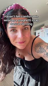 Spaghetti Strap Dress Big Arms