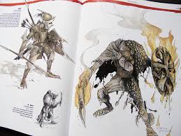 What is the color of the orc in lord of the rings? The Lord Of The Rings The Art Of The Fellowship Of The Ring By Gary Russell