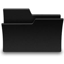 Maybe you would like to learn more about one of these? Folder Icon Black Folder Leather Icons Softicons Com