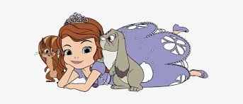 Clover says that she screams like a banshee. Pyjamas Sofia Clover Clipart Sofia The First Princess Sofia 591x271 Png Download Pngkit