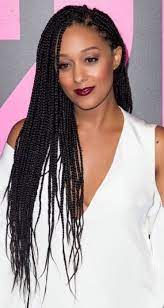 Tia Mowry Braids Boxbraids Curly Hair Styles Natural Hair Styles Box Braids Hairstyles