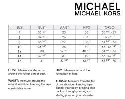 Michael Michael Kors Fit Guide Blums Swimwear Intimate