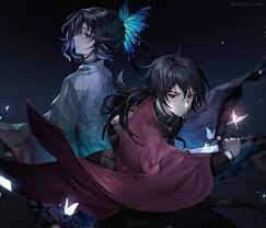 Anime Demon Slayer Kimetsu No Yaiba Giyuu Tomioka Shinobu Kochou 1080p Wallpaper Hdwallpaper Desktop Anime Demon Slayer Anime Anime