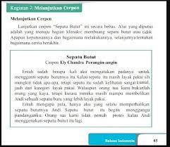Cerpen Sepatu Butut Karya Ely Chandra Perangin Angin Paket Bahasa Indonesia Halaman 84 85 Kelas 9 Brainly Co Id
