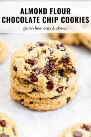 Almond Flour Chocolate Chip Cookies Eat With Clarity Recipe In 2020 Almond Flour Chocolate Chip Cookies Chocolate Chip Cookies Paleo Cookies