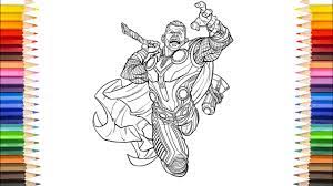 Para fazer download da atividade e imprimir clique no link abaixo Thor Ragnarok Coloring Pages Short Hair The God Of Thunder Thor Coloring Pages Youtube