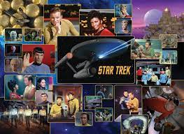 Each 1000 piece puzzle will measure 26.625 x 19.25 when completed. 1000pc Star Trek Original Series Jigsaw Puzzle By Cobble Hill Puzzle Co