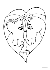La saint valentin, les plus petits aussi sont concernés et ont bien le droit d'avoir un amoureux ou une amoureuse, non ? Saint Valentin Coloriage A Offrir Icalendrier