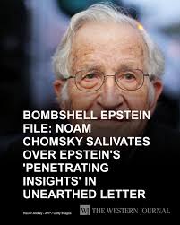 I met Jeffrey Epstein half a dozen years ago,” Chomsky allegedly wrote. “We  have been in regular contact since." Tap the link to get the full story:  https://w-j.co/s/c8c9a