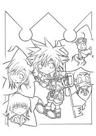 I am toying with ending the hair coloring, but i still feel like me with my hair being the same. Kingdom Hearts Coloring Pages Books 100 Free And Printable