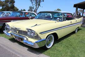 Image result for Sunflower Yellow 1958 Plymouth